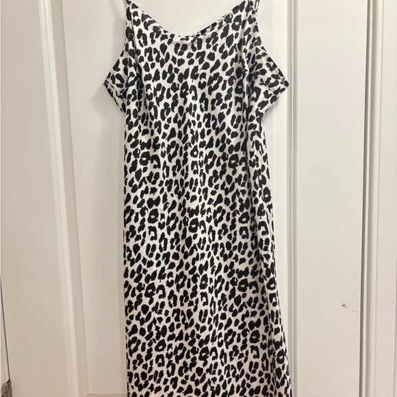 A New Day Black and White Animal Print Dress - Picture 3 of 12